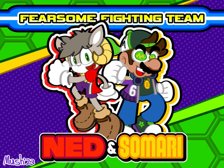 &quot;Ned &amp; Somari&quot; (Commission, 2023)