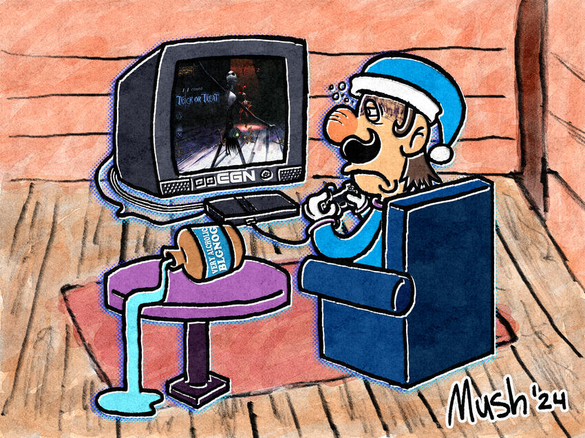 &quot;BLGMas: Day 5&quot; (Commission, 2024)