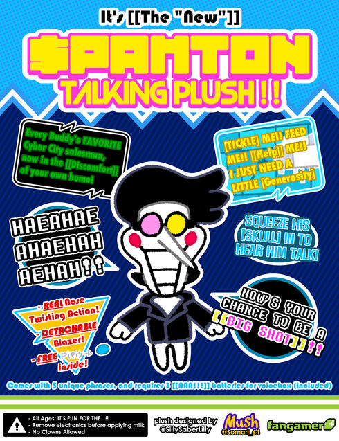 &quot;Spamton Talking Plush&quot; (2022/2023)