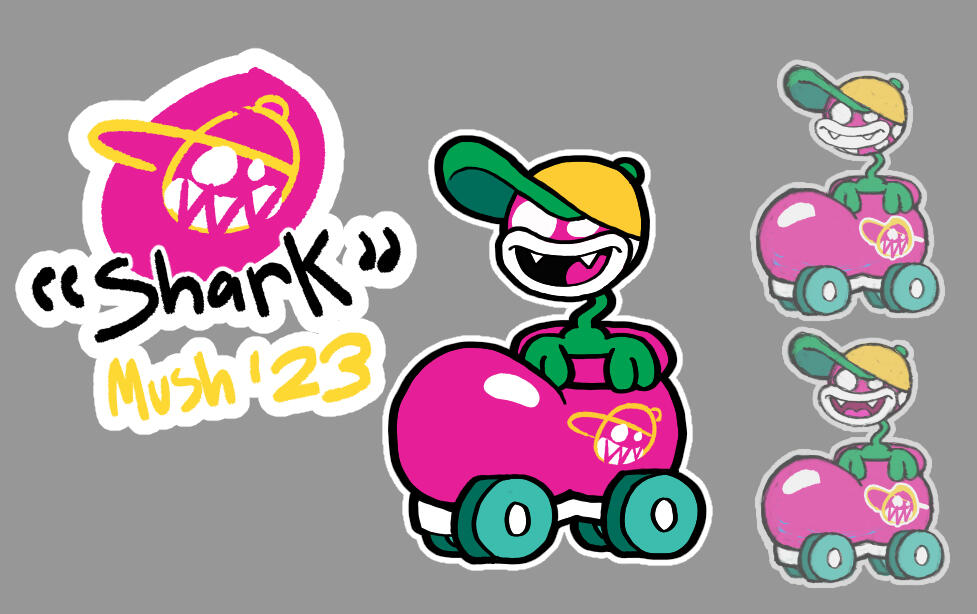 Paper Mario DND: Shark Design Concept (2024)