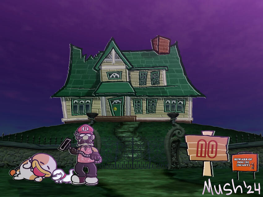 &quot;Luigi&#39;s Mansion Repainted: D-Rank Mansion&quot; (2024)