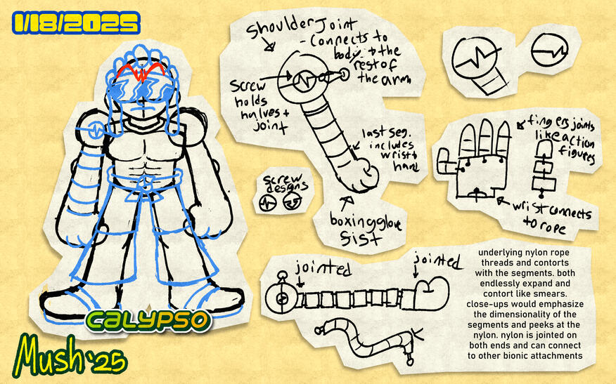 Calypso Anatomy + Arm Exploration (2025)